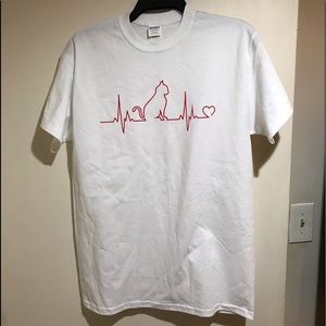 NWOT. Save a Life Cat tee